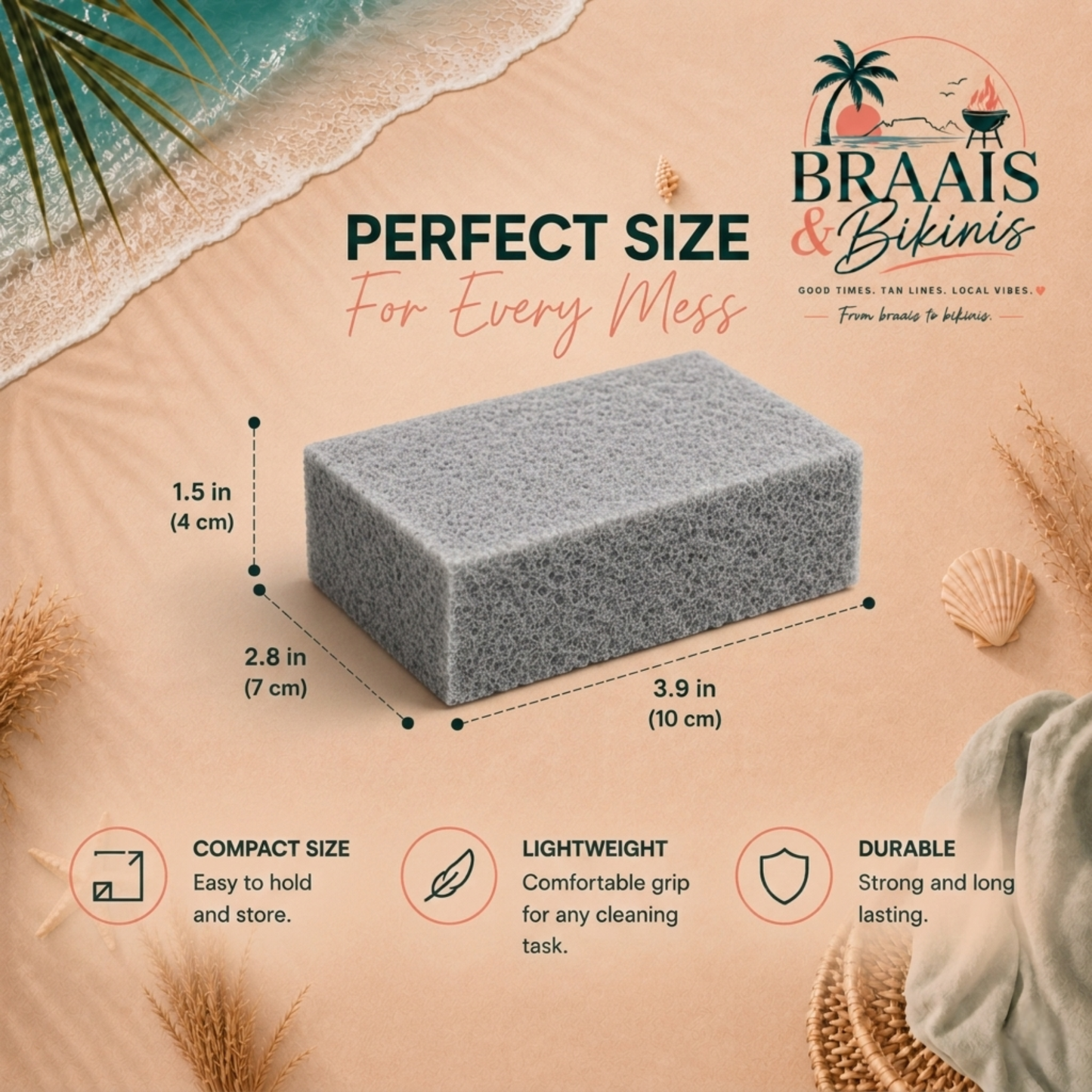 Grit & Shine Scrub Pads (2-Pack)