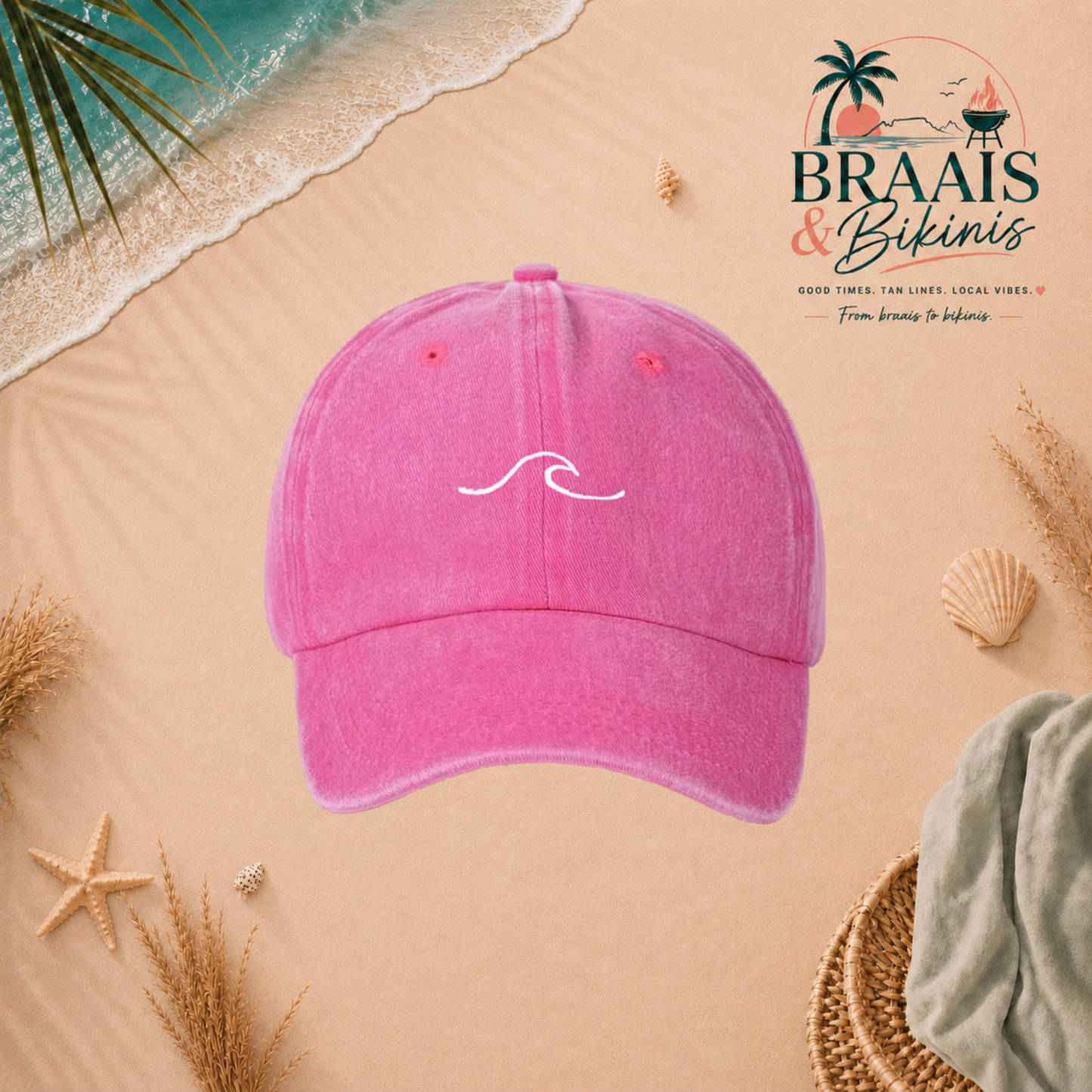Ocean Wave Cap