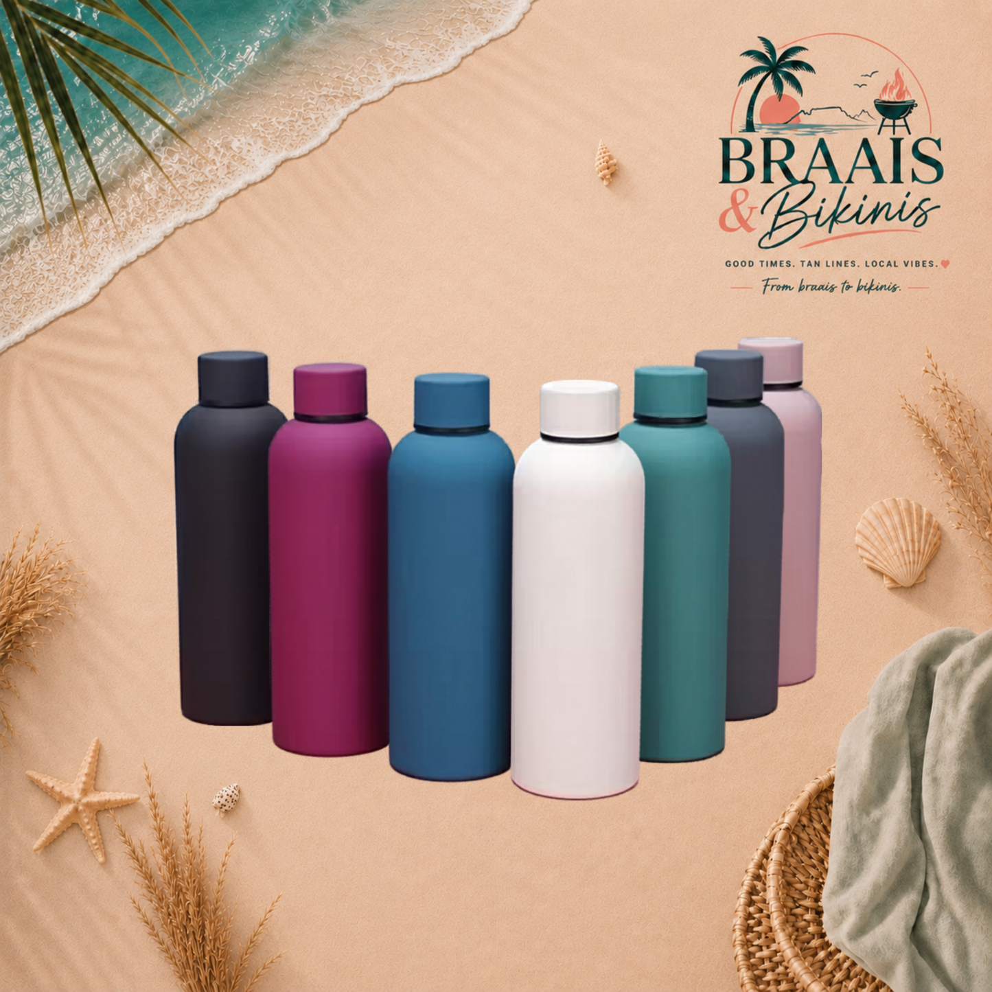 Coastal Sip Insulated Bottle