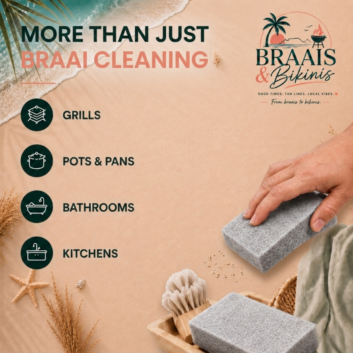 Grit & Shine Scrub Pads (2-Pack)