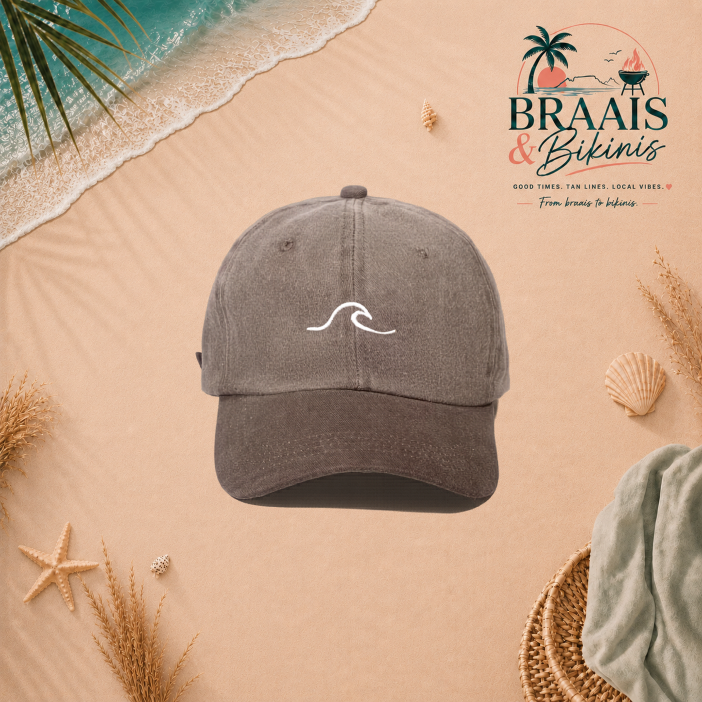 Ocean Wave Cap