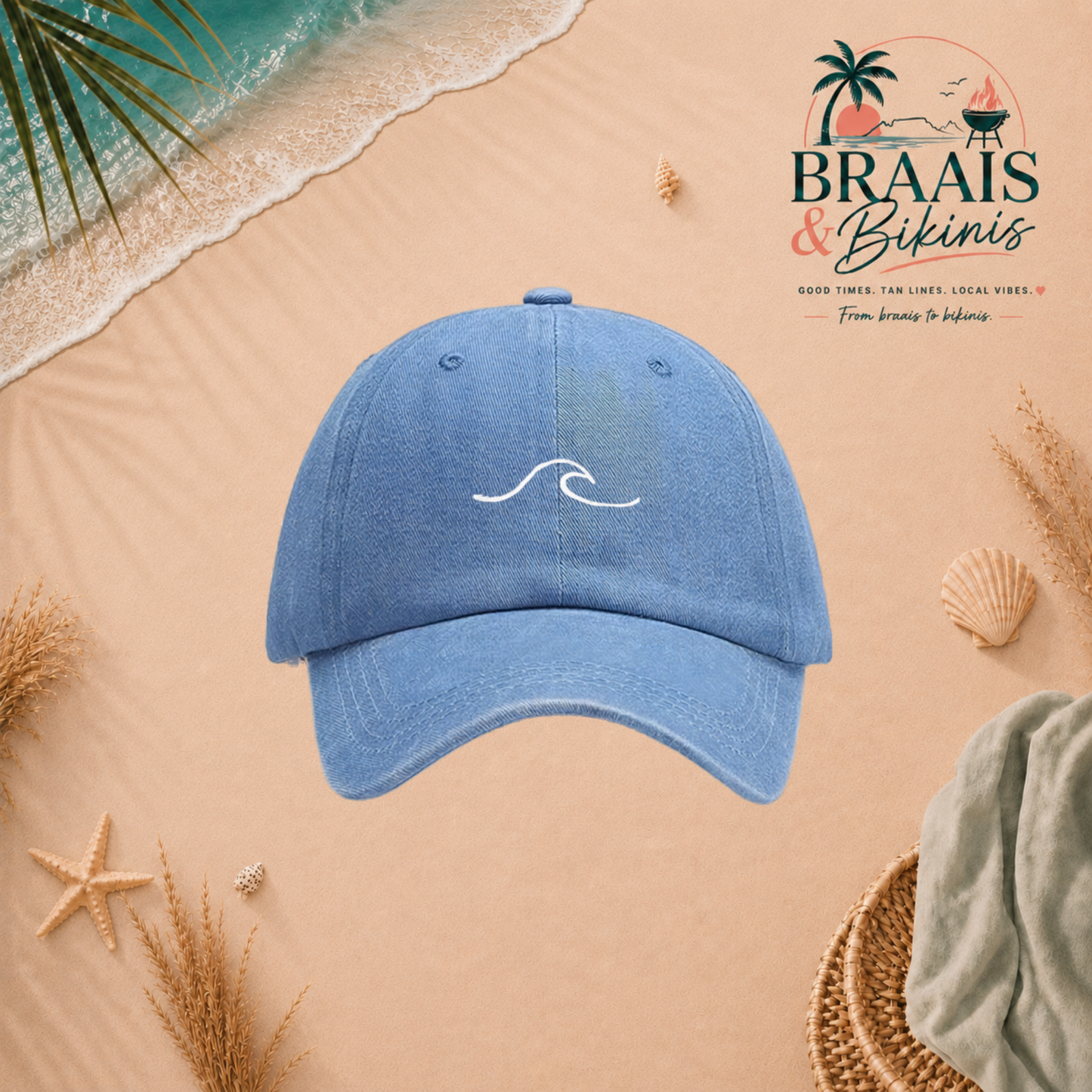 Ocean Wave Cap