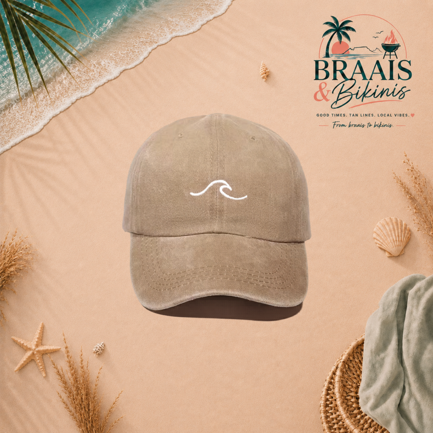 Ocean Wave Cap