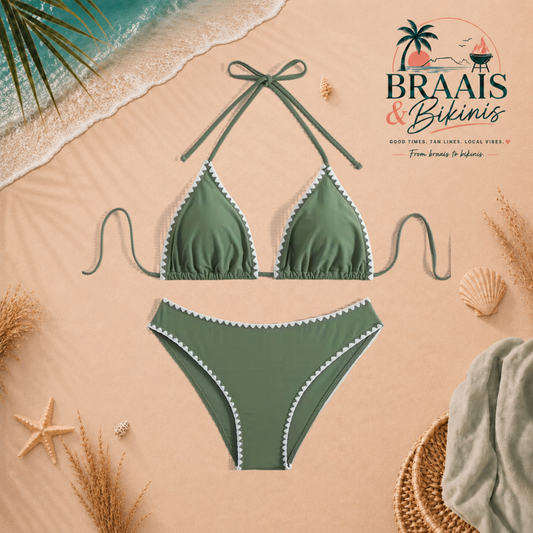 Sage & Stitch Halter Bikini Set