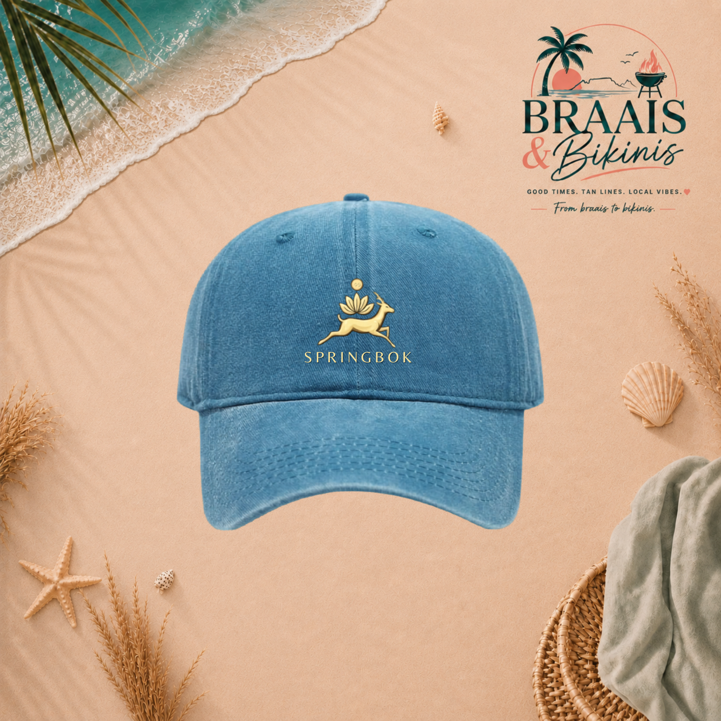 Springbok Washed Cap