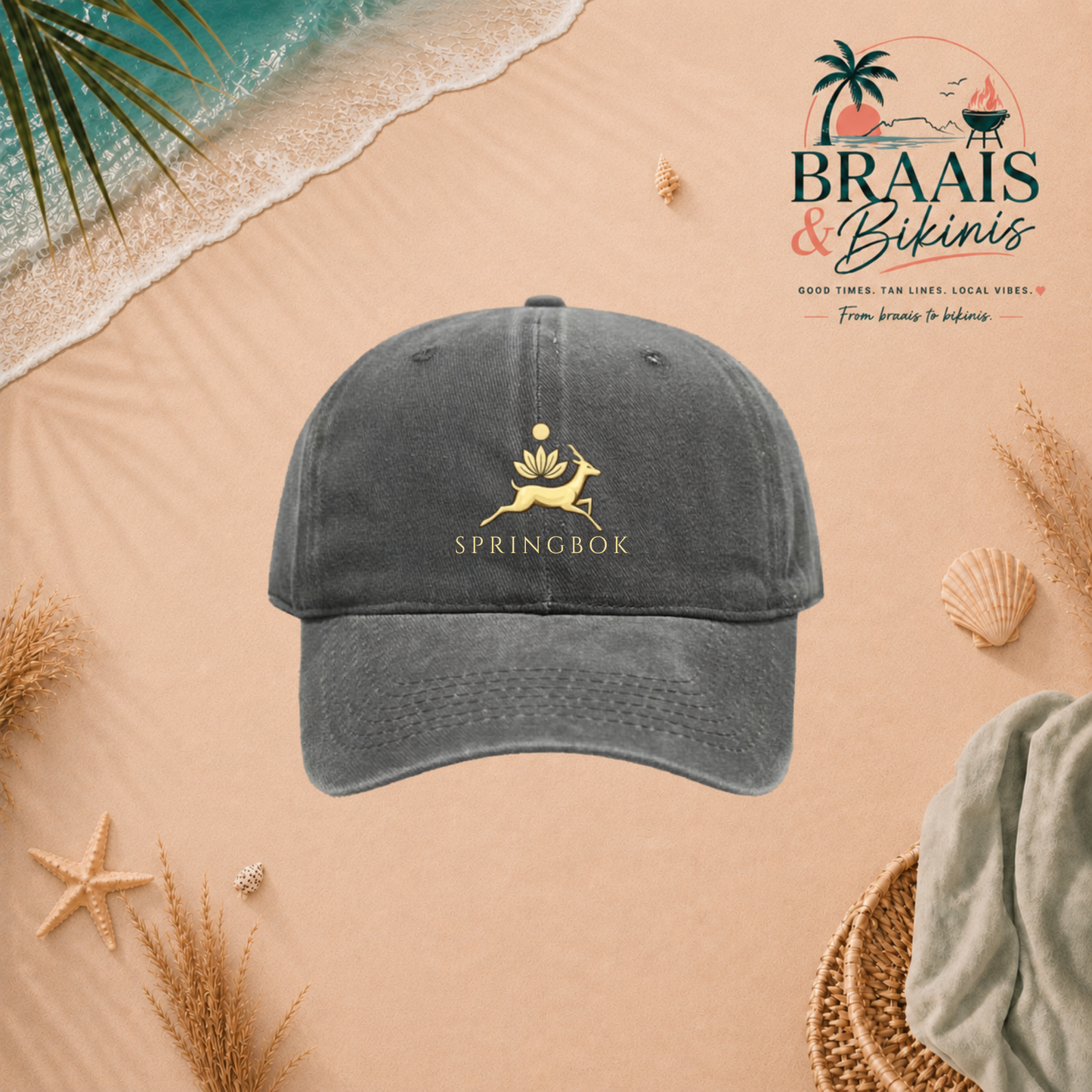 Springbok Washed Cap
