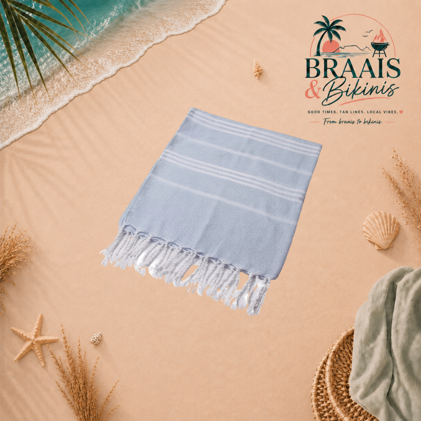 The Woven Stripe Towel
