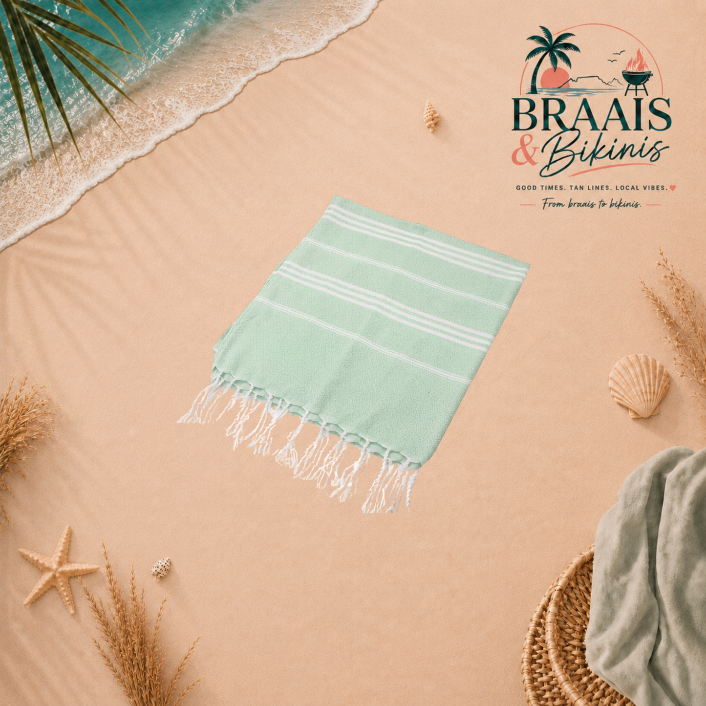 The Woven Stripe Towel