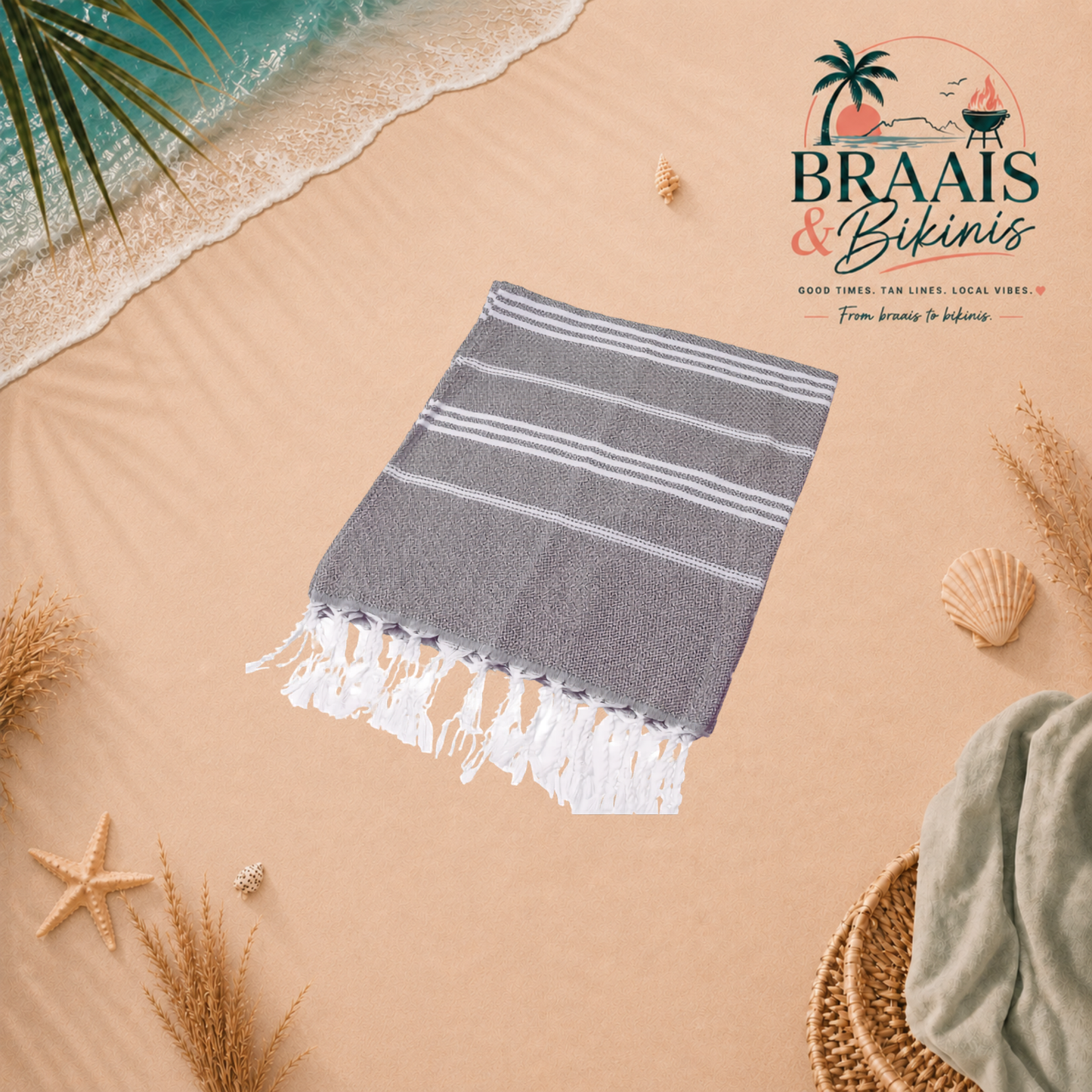 The Woven Stripe Towel