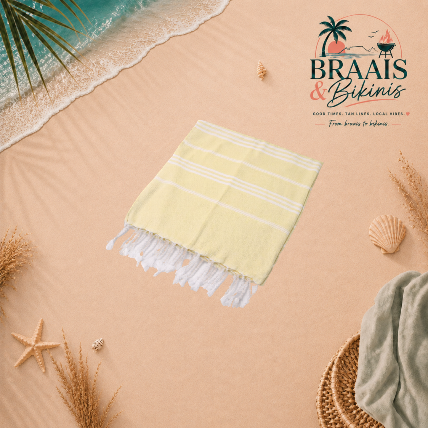 The Woven Stripe Towel