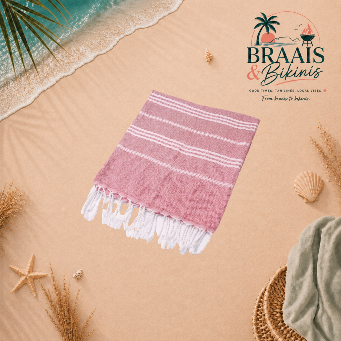 The Woven Stripe Towel