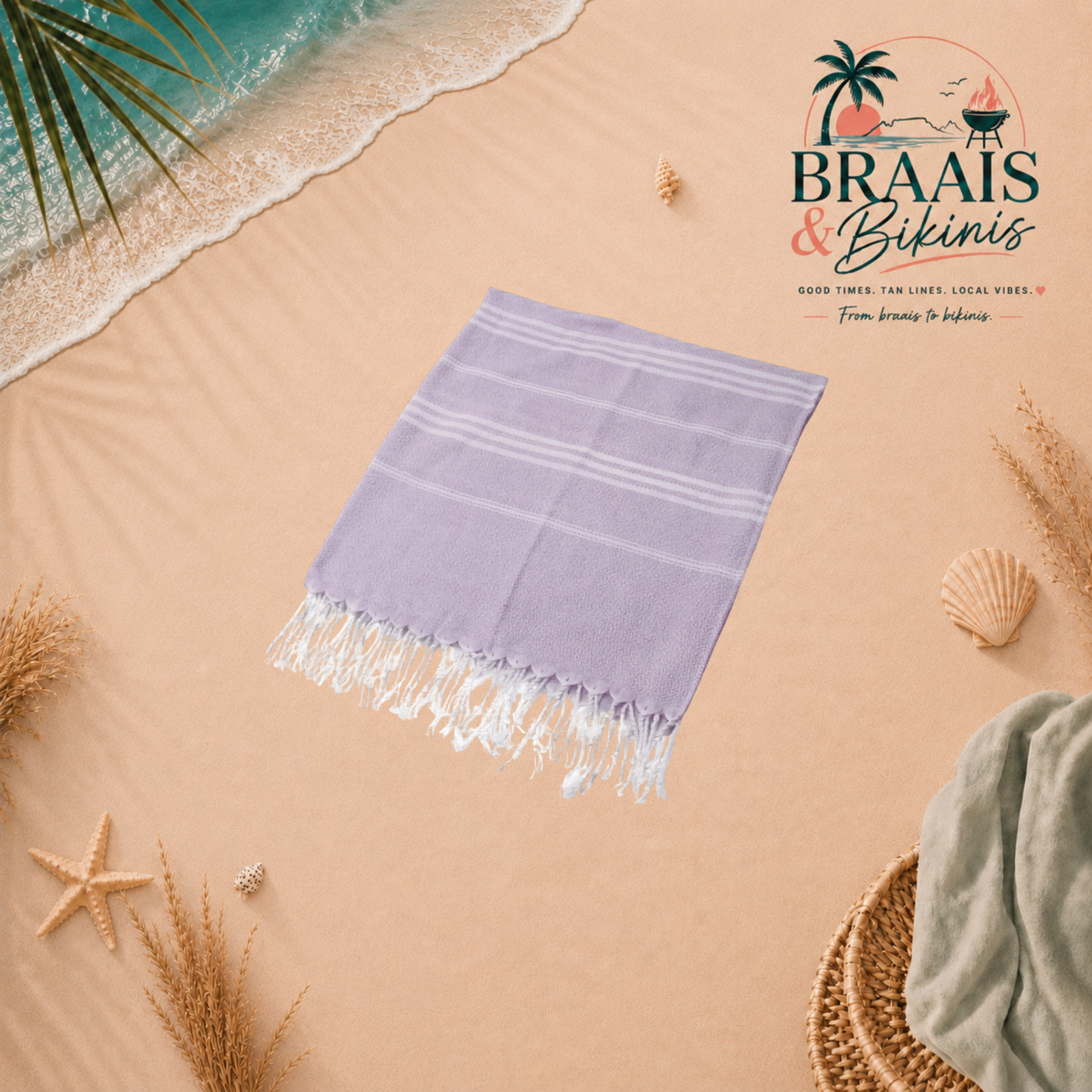 The Woven Stripe Towel